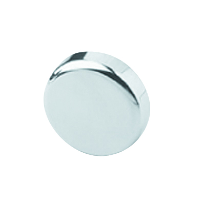 BLUM 84.4140 krytka sklo "O" lesklý chrom