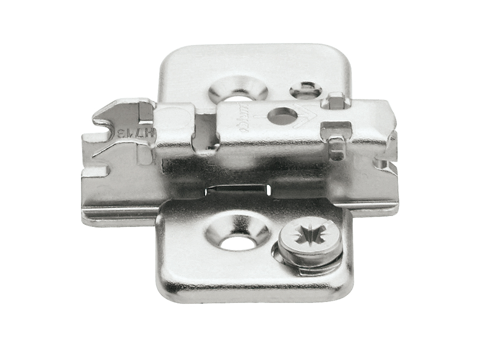 BLUM 173H7130 montážní podložka, křížová, excentr, vrut, 11,5mm