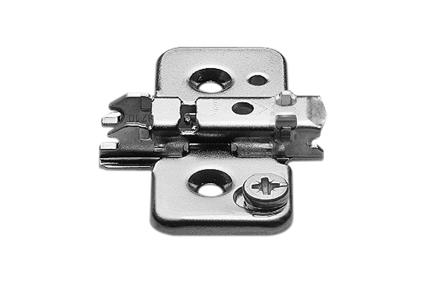 BLUM 173H7100 montážní podložka, křížová, excentr, vrut, 8,5mm
