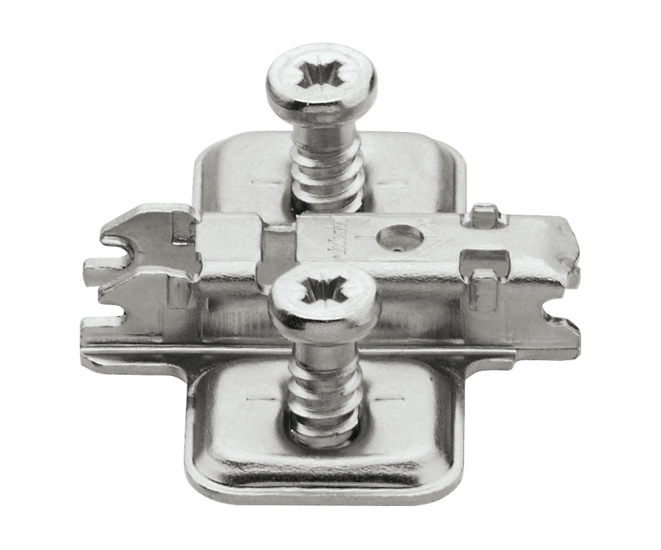 BLUM 173L8100 montážní podložka, křížová, eurošroub, 8,5mm