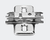 BLUM 173L6100 montážní podložka, křížová, vrut, 8,5mm