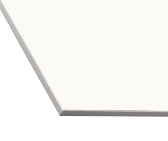 Kompaktní deska IN U11102 VV Bílá křídová, bílé jádro CGS 2800 x 2070 x 10mm