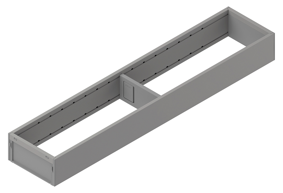 BLUM ZC7S500RS1 Ambia-line rámeček pro LBX/MVX, NL=500/Š=100 Indium šedá IG-M