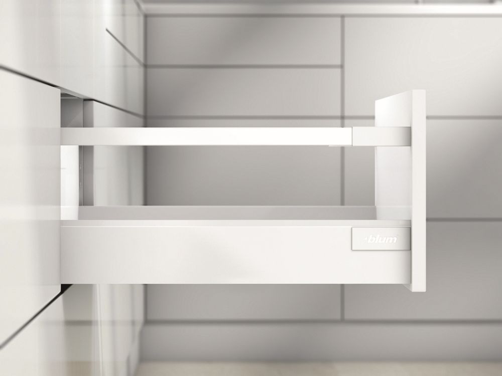 BLUM Antaro, zásuvka D 400mm/30kg, Blumotion/TOB, šedá, vrut