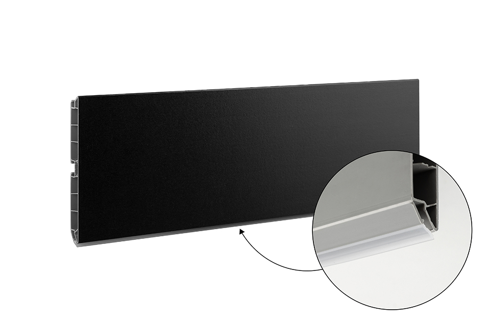 SCILM sokl 150mm 4m černá matná