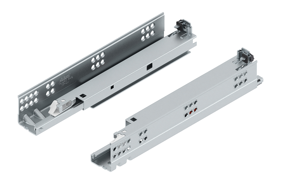 BLUM 560H2500T Tandem, výsuv plný 250mm/30kg, integrovaný Tip-on